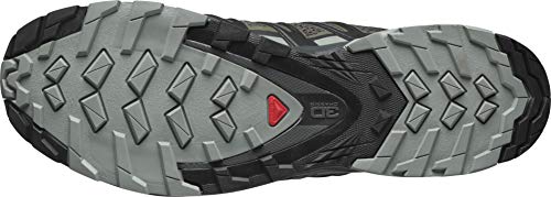 Salomon XA PRO 3D v8 Trail Running Shoes for Men, Grape Leaf/Peat/Shadow, 9.5