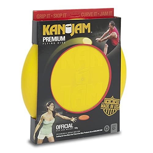 Kan Jam Premium Flying Disc - Gift for Kids and Adults for Backyard, Beach, Park, Tailgates, Outdoors and Indoors