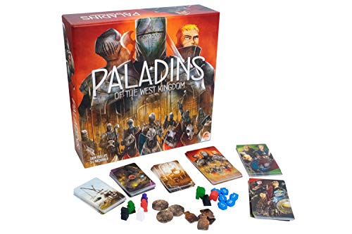 Paladins of The West Kingdom Strategy Board Game, 1-4 Players, Ages 12 and Up, 90-120 Min Play Time, Most Victory Points Win, Build Outposts, Fortifications, Commission Monks, and Confront Outsiders
