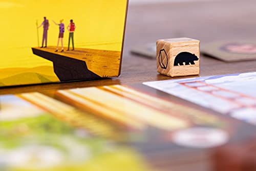 Trails, a Family and Strategy Board Game About Hiking and Outdoors by Keymaster, 2-4 players