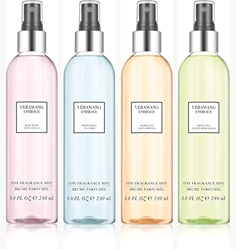 Vera Wang Embrace Body Mist Spray for Women, Green Tea and Pear Blossom, 8 Fl Oz