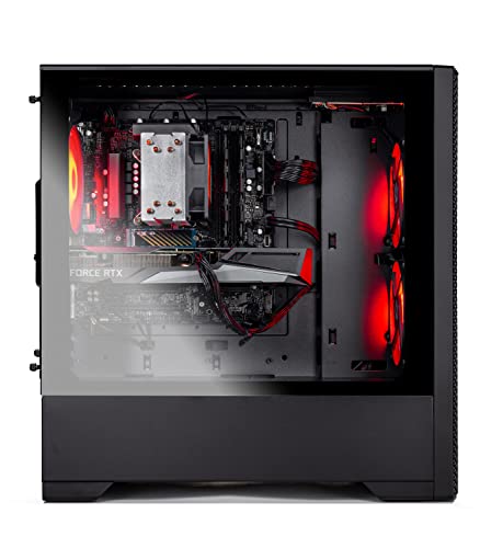 Skytech Blaze 3.0 Gaming PC Desktop – Intel Core i5 12400F 2.5 GHz, NVIDIA RTX 3060, 500GB NVME SSD, 16GB DDR4 RAM 3200, 600W Gold PSU, 11AC Wi-Fi, Windows 11 Home 64-bit