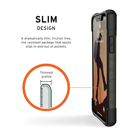 URBAN ARMOR GEAR UAG Designed for iPhone 11 [6.1-inch Screen] Pathfinder Feather-Light Rugged [Olive Drab] Military Drop Tested iPhone Case
