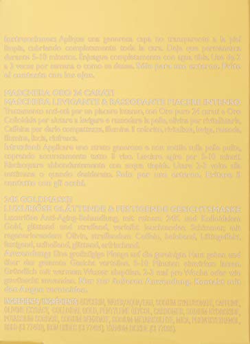 Peter Thomas Roth | 24K Gold Mask | Pure Luxury Lift and Firm, Anti-Aging Gold Face Mask, Helps Lift, Firm and Brighten the Look of Skin, 5 Fl Oz (Pack of 1)