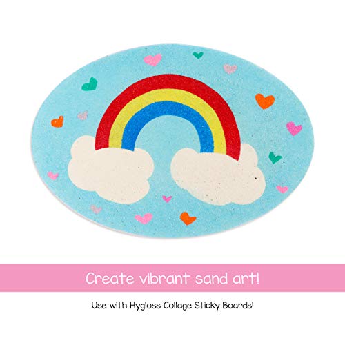 Hygloss Colored Craft Sand, 3-Pound, White