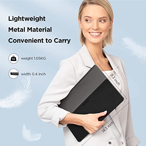 KOORUI Portable Monitor 15.6 Inch 1080P FHD Portable Laptop Monitor IPS Second Screen USB-C HDMI Travel Monitor w/Protective Cover and Dual Speakers, External Monitor for PC Phone Xbox PS4/5 Switch