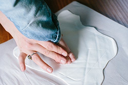 Pearhead Babyprints Newborn Baby Handprint and Footprint Desk Photo Frame and Impression Kit - Makes A Perfect, White