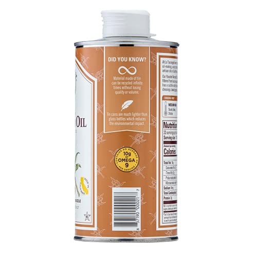 La Tourangelle, Roasted Almond Oil, Artisanal Cooking Oil Rich in Vitamins E, B, and P, Bake, Cook, and Whisk into Marinades and Vinaigrettes, 16.9 fl oz