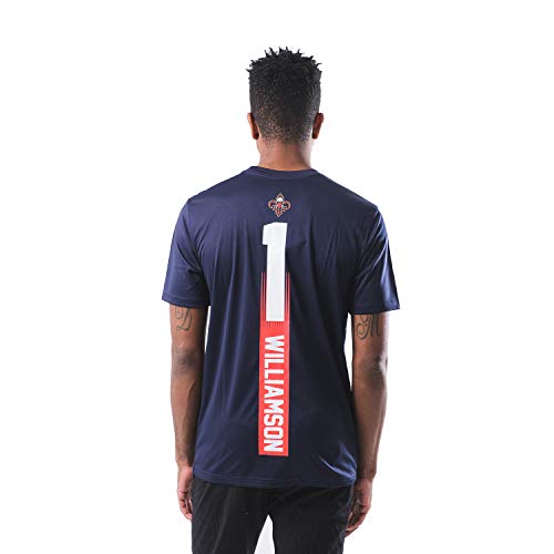 Ultra Game NBA New Orleans Pelicans - Zion Williamson Mens Active Tee Shirt, Team Color, X-Large