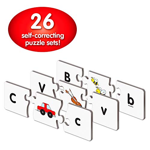 The Learning Journey: Match It! - Upper and Lower Case Letters, Alphabet Puzzles For Kids Ages 3-5, ABC Puzzle Letter Game, Alphabet Learning Award Winning Educational Toys