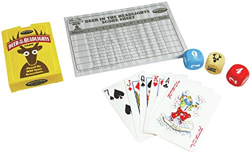 Deer In The Headlights The Card and Dice Game played by Wild Game Everywhere for Ages 5 and Up