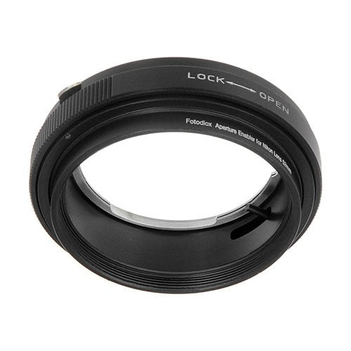 Fotodiox Aperture Control 52mm Filter Adapter for Nikon G/DX Lens in Reverse Mount for Macro Photography