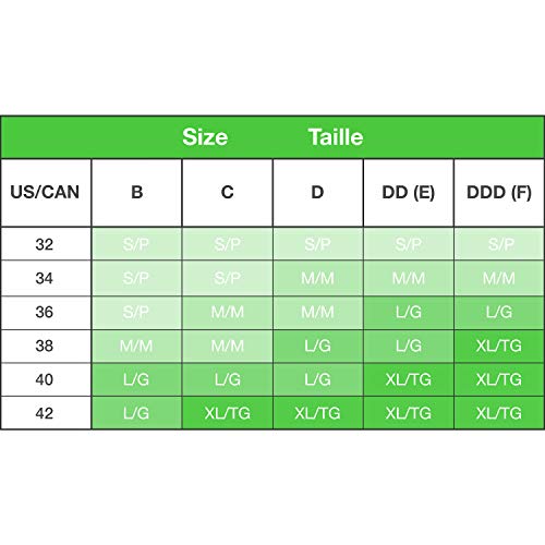 Medela Maternity and Nursing Comfort Bra, Non Wire and Seamless Nursing Bra for Breastfeeding Moms, Size XL Nude