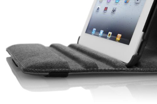 Targus Versavu Rotating Case and Stand for Tablets, Charcoal Gray/Calypso Pink (THZ15606US)