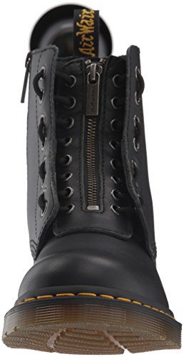 Dr. Martens womens 1460 Pascal Frnt Zip Nappa Mid Calf Boot, Black, 5 US