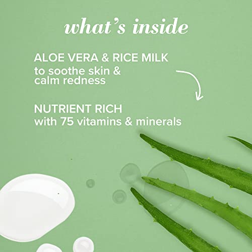 BURT'S BEES Calming Night Cream with aloe and Rice milk,1.8 oz