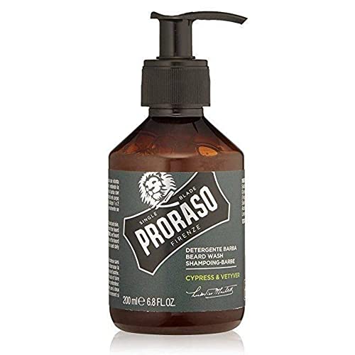 Beard Wash - Cypress and Vetyver, 6.8 Fl Oz