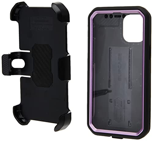 SUPCASE Unicorn Beetle Pro Series Case for iPhone 12 Mini (2020 Release) 5.4 Inch, Built-in Screen Protector Full-Body Rugged Holster Case (Violte)