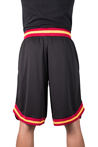 Ultra Game NBA Dallas Mavericks Mens Woven Basketball Shorts, Team Color, Medium