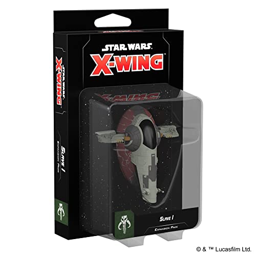 Star Wars X-Wing 2nd Edition Miniatures Game Slave I EXPANSION PACK | Strategy Game for Adults and Teens | Ages 14+ | 2 Players | Average Playtime 45 Minutes | Made by Atomic Mass Games