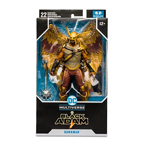 McFarlane Toys DC Black ADAM Movie 7IN Figures - Hawkman