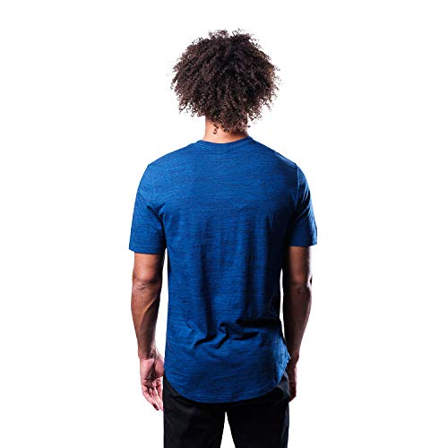 NBA Oklahoma City Thunder Mens NBA Men's Active Basic Space Dye Tee Shirtt, Team Color, XL