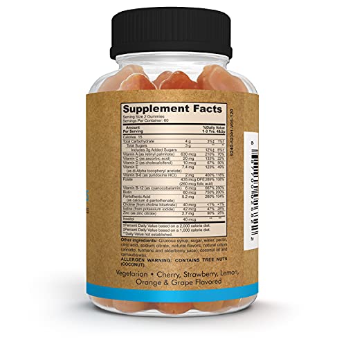 Pomona Wellness Daily Kids Multivitamin Gummies, Supports Overall Health and Immune Support, Vitamins and Minerals Gummy, A, C, D, E, Bs, Zinc, Fruit Flavor, 120 Count