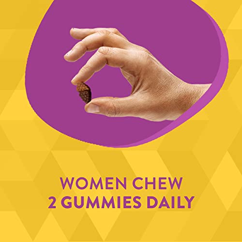 Nature’s Way Alive! Women’s Gummy Multivitamins, Vitamins and Minerals, Supports Whole Body Wellness*, Vegetarian, Mixed Berry Flavored, 150 Gummies