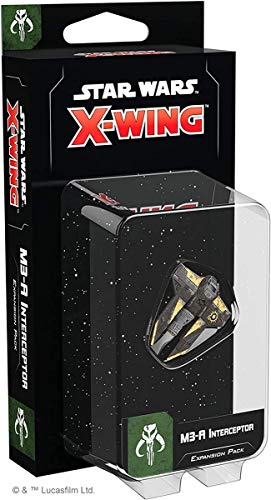 Star Wars X-Wing 2nd Edition Miniatures Game M3-A Interceptor EXPANSION PACK | Strategy Game for Adults and Teens | Ages 14+ | 2 Players | Average Playtime 45 Minutes | Made by Atomic Mass Games