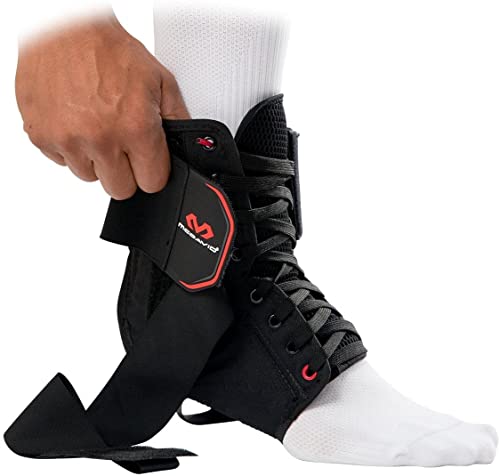 McDavid Ankle Brace with Straps, Maximum Support, Comfortable Compression and Breathable Design