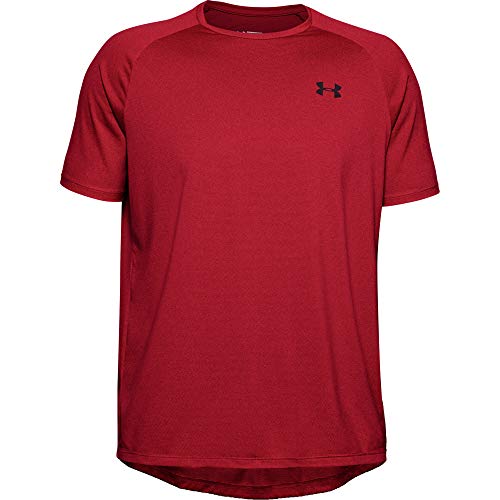 Under Armour Men's Tech 2.0 Novelty Short-Sleeve T-Shirt , Red (600)/Black , X-Large
