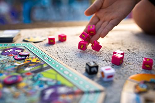 Pandasaurus Games Skate Summer Board Game | Skateboard Themed Strategy Game | Fun Family Game for Adults and Teens | Ages 14+ | 2-5 Players | Average Playtime 60-90 Minutes | Made by Pandasaurus Games