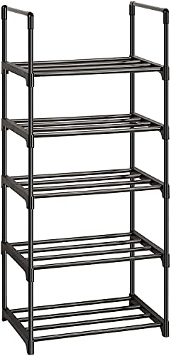 OYREL Shoe Rack, Sturdy Metal Shoe Rack Organizer,Narrow Shoe Rack,Shoe Racks for Closets,Shoes Rack,Shoe Stand,Shoe Shelf