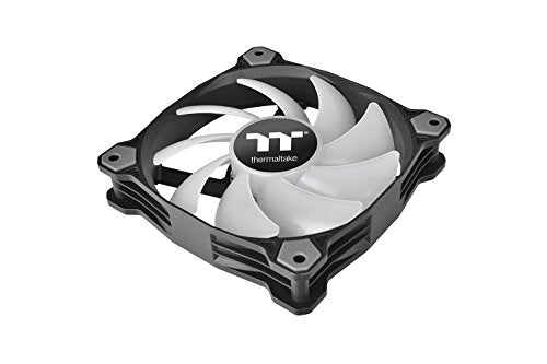 Thermaltake Pure Plus 12 RGB TT Premium Edition 120mm Software Enabled Circular 9 Controllable LEDs RGB PWM Case Radiator Fan 3Pack, TT RGB PLUS Software, AI Interactive Voice Control CL-F063-PL12SW-A