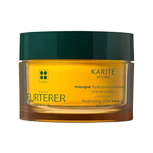 Rene Furterer KARITE HYDRA Hydrating Shine Mask, Normal to Dry Hair, Moisturizing, Shea Oil, 6.9 oz.