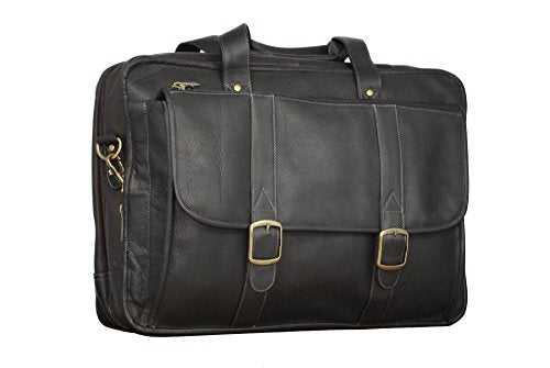 David King and Co. Expandable Device Briefcase, Cafe, One Size