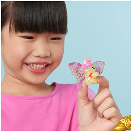 Hatchimals CollEGGtibles, Bunny Family Spring Basket (Gold/Pink) with 6 Characters, Kids Toys for Girls Ages 5 and up