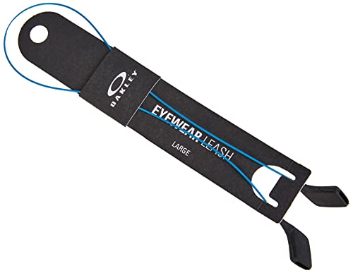 Oakley unisex adult Sunglass Leash Kit Eyeglass Accessories, Blue, Small US
