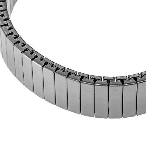 Timex Men's T78587 Classic Digital Silver-Tone Stainless Steel Expansion Band Watch