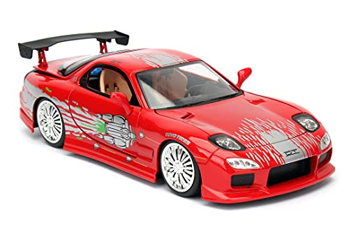Jada Toys Fast and Furious 1: 24 Diecast - '93 Mazda RX-7 Vehicle, Multi (98338)