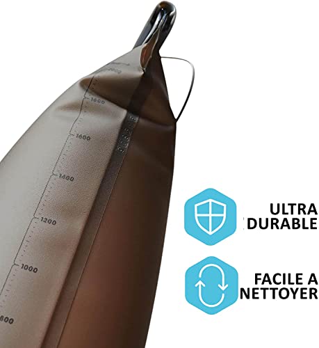 HydraPak Force Ultra-Durable Water Bladder/Reservoir for Hydration Backpacks, 3-Liter (100 oz.), Insulated Tube, Safe and Reliable