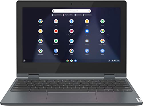 Lenovo IdeaPad Flex 3 Chromebook 11.6' Touchscreen 2-in-1 Laptop, Intel Celeron N4020 up to 2.6GHz, 4GB DDR4 RAM, 64GB eMMC, WiFi, Bluetooth, Abyss Blue, Chrome OS, BROAG 3Feet USB Extension Cable