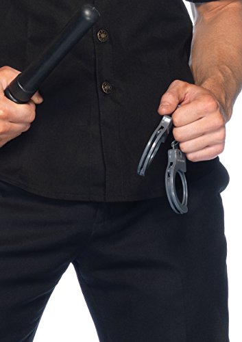 Leg Avenue mens Police Adult Sized Costumes, Black, X-Large US