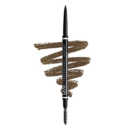 NYX PROFESSIONAL MAKEUP Micro Brow Pencil (Ash Brown) + Brow Glue (Clear), 2-Pack Bundle