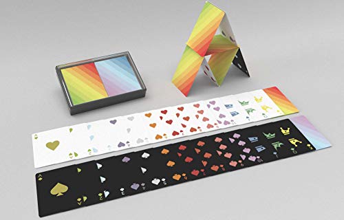 Chronicle Books Bright Games 2-Deck Set of Playing Cards, Bright Colors