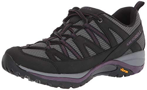 Merrell womens Siren Sport 3 Hiking Shoe, Black/Blackberry, 7 US
