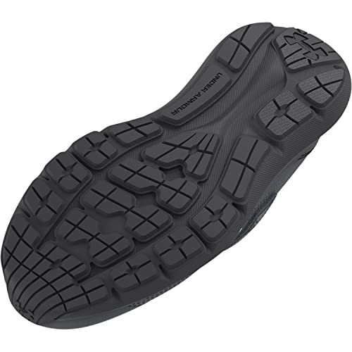 Under Armour Boy's Surge 3 Alternate Closure Sneaker, (103) Pitch Gray/Jet Gray/White, 11.5 Little Kid