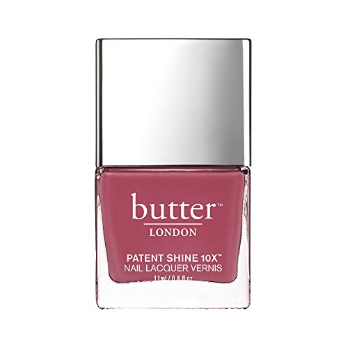 butter LONDON Patent Shine 10X Nail Lacquer, Gel-Like Finish, Chip-Resistant Formula, 10-Free Formula, Cruelty-Free, Polymer Technology, Dearie Me