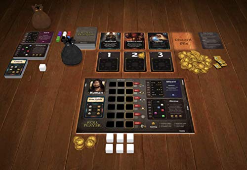 Thunderworks Games Roll Player Strategy Boxed Board Game Ages 12 and Up, Multi-Colored (twk2000)