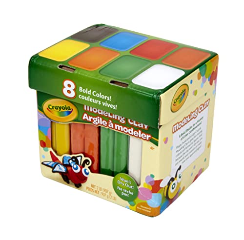 Crayola Modeling Clay in Bold Colors, 2lbs, Gift for Kids, Ages 4 and Up